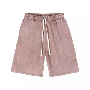 Pantalones Cortos de Verano 2026 para Hombre, 230G, Algodón, Estilo Retro Lavado, Hip Hop, Streetwear, Unisex, Elásticos, Holgados, Tipo Jogger, Talla Grande - Product Image 6