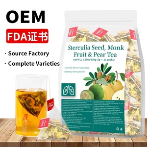 Té de Pera con Fruta del Monje y Semillas de Sterculia en Bolsitas de Té - Product Image 2