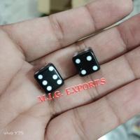 Dés en corne de buffle les plus vendus et les meilleurs, à 4 faces, pour Ludo, Serpents et Échelles et autres jeux d'intérieur et d'extérieur.