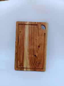 Planche à découper en bois d'acacia de qualité supérieure avec rainure profonde pour les jus, pour la cuisine à domicile - Product Image 2