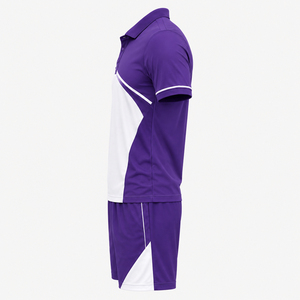 Uniforme de tenis para hombre que ofrece comodidad ligera, material de secado rápido y movimiento fácil para entrenamiento, competición y actividades en la cancha. - Product Image 4