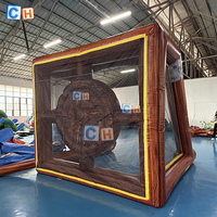 Jeu de lancer de hache gonflable pour adultes et enfants, idéal pour les fêtes de plein air et les jeux sportifs