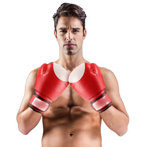 Gants de boxe professionnels Cleto en cuir véritable pour MMA, Muay Thai, sparring, kick-boxing, arts martiaux - Product Image 3