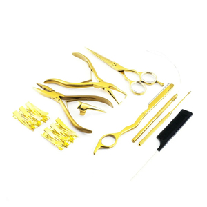 Kits d'extensions de cheveux, outils et accessoires de coiffure professionnels pour coiffeurs - Product Image 1