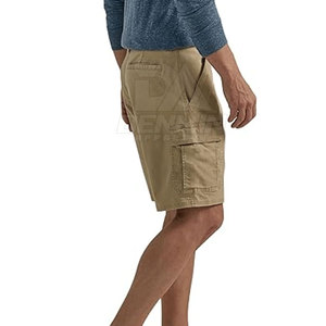 Pantalones cortos cargo modernos para hombre con bolsillos grandes, estilo holgado, perfectos para ropa de trabajo y conjuntos de fin de semana - Product Image 2