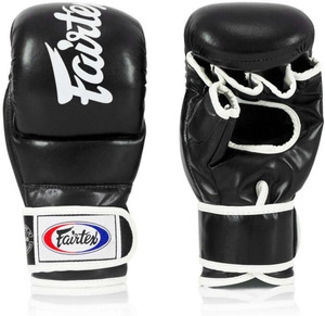 ถุงมือ MMA Fairtex ONE Championship แบบเปิดนิ้วมือ สำหรับการฝึกซ้อมและการแข่งขัน ทำจากหนังคุณภาพพรีเมียม - Product Image 4