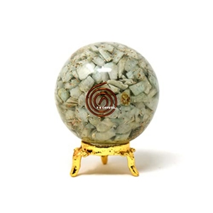 Esfera de Orgón de Amazonita Hecha a Mano, Portátil, Piedra Semipreciosa, Venta al por Mayor, Compra de Gemas, F S CRYSTAL, Gujarat, India, Hogar - Product Image 1