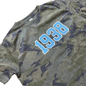 T-shirt graphique camouflage pour toute la famille, en coton doux, col rond, manches courtes, vêtements décontractés pour tous les jours - Product Image 2