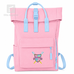 Sac à dos personnalisé Gamma Phi Delta Sorority avec logo brodé, style décontracté, grande capacité, pour filles, avec doublure en polyester - Product Image 1