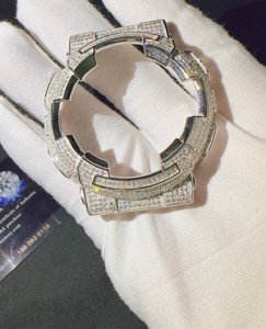 Custom GA100 Compatible Mod Watch Full Metal <b>Case</b> Iced Out Luxury Style Premium Custom GA100 Style Watch - Product Image 4
