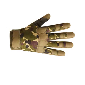 Heavy Duty Motorcycle <b>Gloves</b> Anti Shock Breathable Durable Leather Riding <b>Gloves</b> For Long Distance Use - Product Image 4