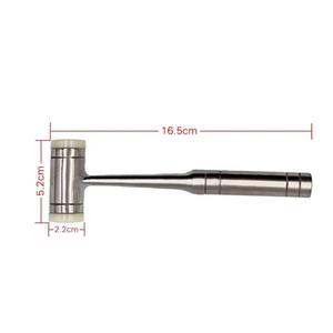 Martillo dental de doble cabeza de nailon de acero inoxidable, martillo ortopédico para huesos, herramienta de extracción quirúrgica de dientes autoclavable - Product Image 2