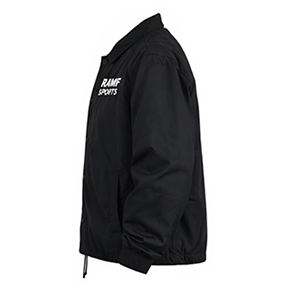 Veste de pluie bomber à capuche pour le sport, la course, la pêche, les activités de plein air, légère, imperméable, respirante, avec logo frontal, en polyester - Product Image 5