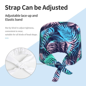 Gorro Quirúrgico Unisex con Estampado de Esqueleto - Gorro Médico Ajustable con Lazos Traseros - Precio de Fábrica al por Mayor, Gorro Quirúrgico Profesional - Product Image 4