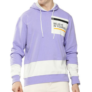 Sudaderas con Capucha de Invierno para Hombre, Estilo Urbano, con Logotipo Personalizado al por Mayor, 100% Algodón, Gruesas, de Hombros Caídos y Talla Grande - Product Image 1