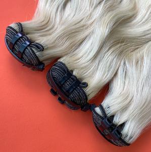 Extensiones de Cabello Natural Ondulado de Proveedor de Cabello Virgen: Sensación Suave, Sin Enredos y Brillo Natural, Se Pueden Decolorar a 613 - Product Image 1