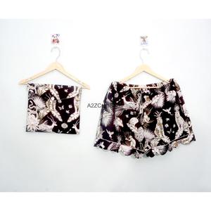 Robe décontractée pour femmes modernes, en coton et dentelle, à manches courtes, col en V, imprimé floral, respirante, lavable, coupe trapèze, sexy, pour club de nuit - Product Image 2