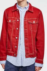 Veste en jean 100 % coton pour homme, service OEM, style vintage, respirante, écologique, vestes et manteaux en jean pour homme - Product Image 5