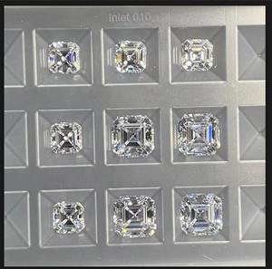 Diamante Cultivado en Laboratorio de Corte Asscher de 8.00 Quilates, Certificado IGI, Color D, Claridad VVS/VS, Corte Brillante Excelente, CVD Avira - Product Image 6