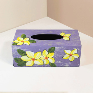 Boîte à mouchoirs portable laquée, couvre-boîte à mouchoirs, accessoire de salle de bain à prix abordable - Product Image 1