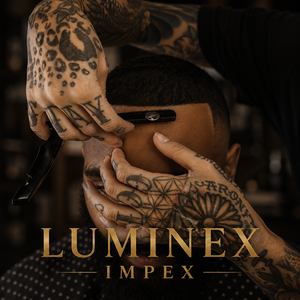 Navaja de Afeitar Recta Vintage Luminex Impex con Mango de Concha de Abulón y Acero al Carbono, Lista para Usar en Barberías y Salones - Product Image 6