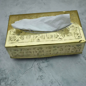 Minimalist Metal Tissue Box Cover With Clean Lines And Durable Construction For Modern Home And Office Decor - Product Image 1