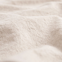 Peignoir unisexe haut de gamme en coton et lin, taille plus, avec cordon de serrage, logo personnalisé, vente directe d'usine, qualité supérieure