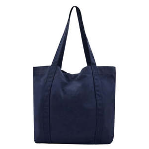 Bolsa de Lona Minimalista con Bolsillo Interior y Logotipo Personalizable para Mujeres y Hombres - Product Image 1