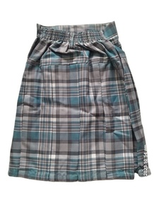 Custom Wholesale Contrast Color <b>Green</b> <b>Checks</b> Pleated <b>Skirt</b> Knitted Polo T-Shirt Primary School Students' Uniform for Girls Kids - Product Image 3