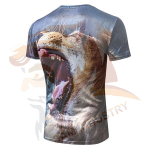 Camiseta Sublimada Cómoda y Transpirable para Hombre, Precio de Fábrica al por Mayor, Camiseta Sublimada para Hombre - Product Image 2