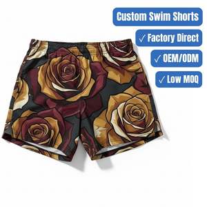 Fabricante de Shorts de Playa Sublimados Personalizados, OEM, Marca Privada, Shorts de Baño de Secado Rápido, Shorts de Verano - Product Image 1