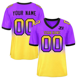 Créez votre propre maillot de football américain personnalisé, service OEM, vêtements d'entraînement, maillots de football américain unisexes - Product Image 5