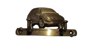 Vintage Antique Brass Seashell <b>Wall</b> Hook Decorative Triple Key Holder <b>Wall</b> <b>Mounted</b> Coastal Shell 3-Hook Rack for Home & Hotel - Product Image 5