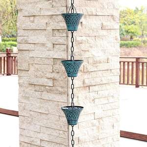 Vintage <b>Bird</b> Shaped Rain Chain Catcher <b>Decorative</b> Hanging Metal <b>Bird</b> Rain Chain for Heavy Rain, Indoor/Outdoor <b>Decoration</b> - Product Image 5