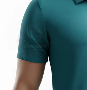 Chemises polo pour hommes de qualité supérieure, mélange coton et polyester, logo personnalisé, vêtements décontractés pour le bureau, uniforme de golf, vente en gros, fabricant d'usine - Product Image 6