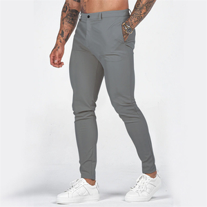 Pantalones de Hombre al por Mayor, Super Ajustados, Personalizados, Blancos, de Alta Calidad, Pantalones y Trajes para Hombre - Product Image 2