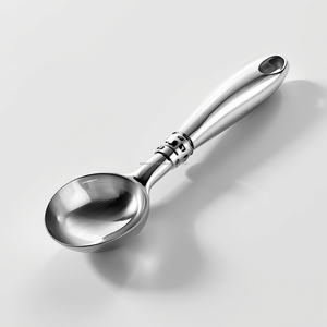 Cuillère à glace premium de qualité alimentaire, cuillère à riz robuste pour cafétéria, résistante à la rouille, fournisseur OEM pour la cuisine - Product Image 1