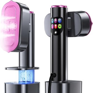 เตารีดไอน้ำแบบมือถือพร้อมจอ LCD สำหรับใช้ในบ้านและการเดินทาง เครื่องรีดผ้าอัจฉริยะสำหรับบ้าน - Product Image 3