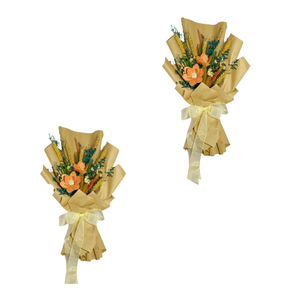 Panier de fleurs séchées portable, léger, écologique, réutilisable, pour la rentrée scolaire, Noël, Nouvel An, arrangements floraux, événements à domicile - Product Image 2