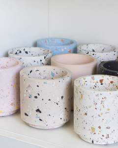 Portavelas de terrazo - Product Image 2