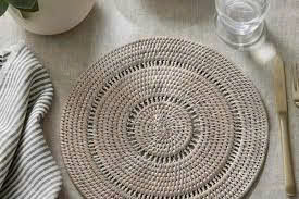 Eco Friendly Woven Seagrass <b>Table</b> <b>Mat</b> Handmade <b>Round</b> Placemat for Home Restaurant Use - Product Image 6