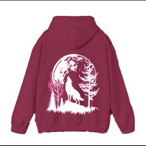 Sudadera con capucha holgada unisex de invierno para hombre, mezcla de poliéster/algodón, 380GSM, talla grande, logotipo personalizado frontal, bordado 3D, Vietnam - Product Image 3