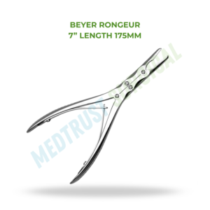 Beyer Rongeur 175mm Instrumento Quirúrgico Neuroespinal para Corte Óseo en Cirugía Ortopédica - Product Image 2