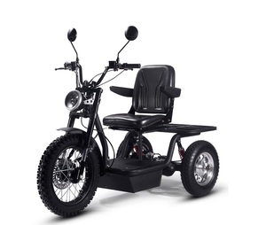LISTO PARA ENVIAR 24/7 ¡VENTA CALIENTE! Nuevo Modelo M-o-to-Te-c Triciclo Eléctrico 60v 1800w Negro con 1 Año de Garantía - Product Image 1