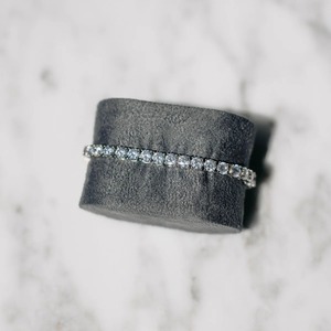 Bracelet tennis léger 4 mm pour homme en argent 925 avec diamants Moissanite, bijoux de luxe VVS Iced Out - Product Image 4