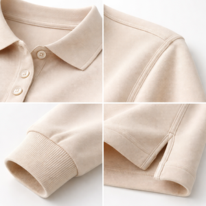 Wholesale Custom Breathable 100% Cotton <b>Long</b> <b>Sleeve</b> for Tops for <b>Women</b>-OEM Supplier Factory Direct Manufacturer - Product Image 4