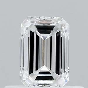 EMERALD Loose Diamond 0.47 Carat VVS2 VG VG Qualité Aucune Clarté 5.37-3.60-2.40 Tableau 66.7 Profondeur Certificat IGI - Product Image 1