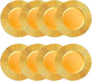 Plato de Presentación Moderno de Acero Inoxidable para Mesa de Comedor Vintage con Centro de Mesa Elegante y Atemporal, Ecológico - Product Image 1