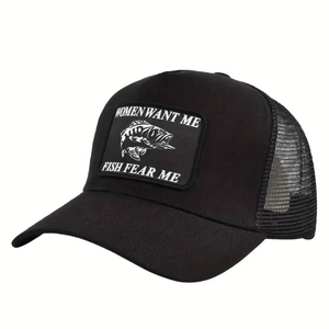 Casquette de camionneur en mousse Nouveau design en daim blanc assorti avec oeillets brodés Casquette de baseball personnalisée Snapback pour hommes - Product Image 4