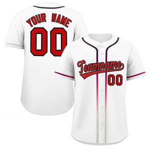 Maillot de baseball gris bleu personnalisé, uniforme d'équipe boutonné, sublimé, en polyester anti-humidité, OEM ODM - Product Image 3